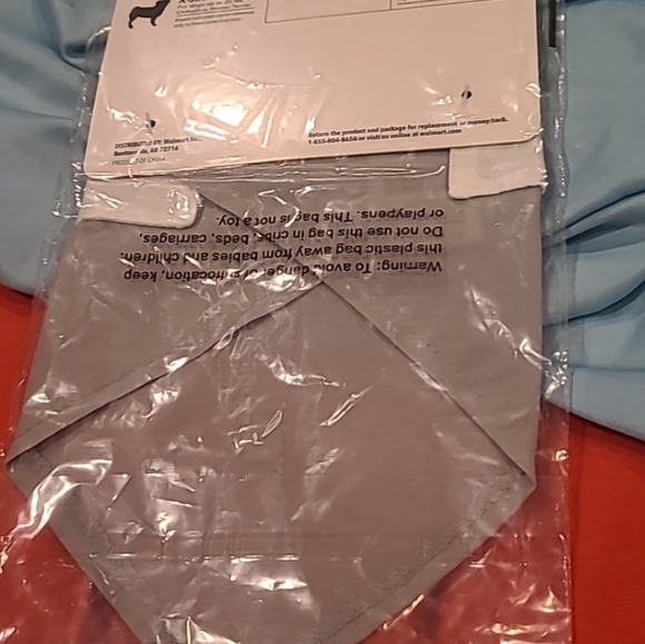 ❤️10/$30 New Cute Stylish Gray Dog Bandana with Floral Bow Tie - Picture 4 of 6